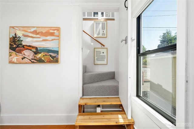 4742 22nd Ave SW, Seattle, WA 98106 - stairway with healthy amount of natural light
