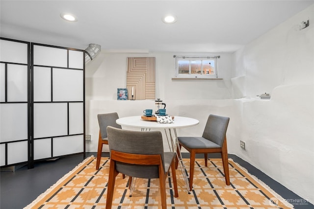 4742 22nd Ave SW, Seattle, WA 98106 - dining area with recessed lighting and baseboards