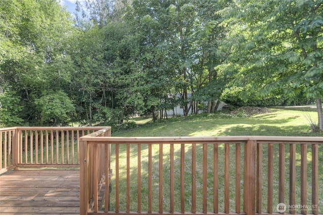 2539 123rd Ave SW, Olympia, WA 98512 - wooden terrace featuring a lawn