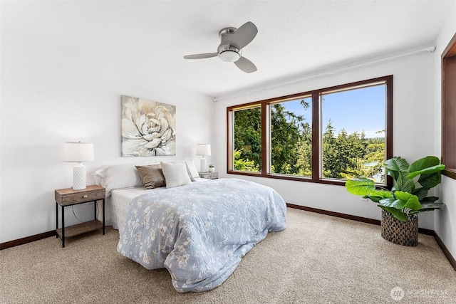 931 Oyster Bay Ct, Bremerton, WA 98312 - bedroom featuring carpet floors and a ceiling fan