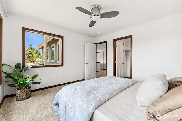 931 Oyster Bay Ct, Bremerton, WA 98312 - carpeted bedroom featuring baseboards and ceiling fan