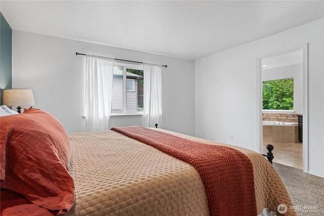 1906 Lion Pl, Wenatchee, WA 98801 - bedroom with carpet flooring and ensuite bath