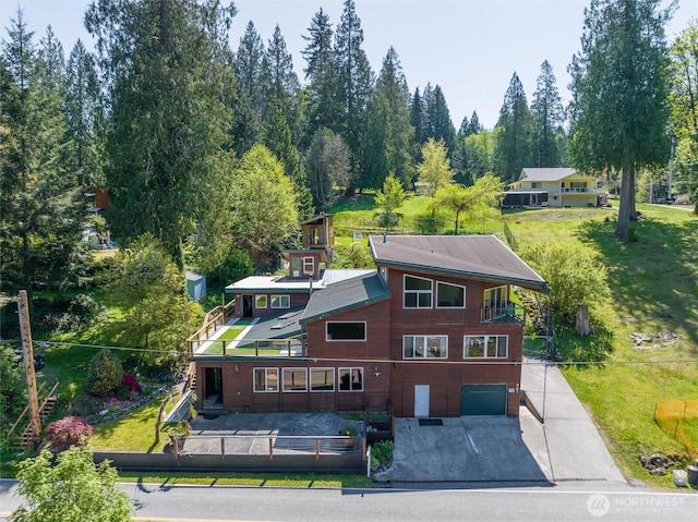 961 W Lake Samish Dr, Bellingham, WA 98229 - view from above of property