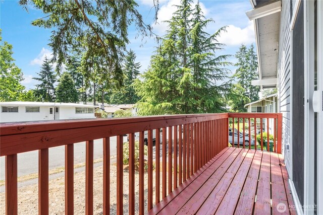 4426 NE 17th St, Renton, WA 98059 - view of wooden deck