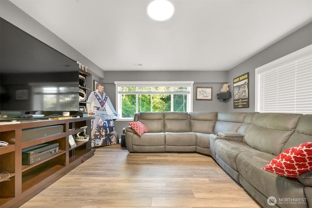 649 Summit Pl, Sedro Woolley, WA 98284 - living area featuring wood finished floors