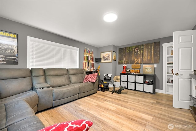649 Summit Pl, Sedro Woolley, WA 98284 - living area with wood finished floors