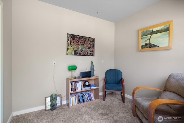 2711 Grampin Ct SE, Olympia, WA 98501 - living area with carpet flooring and baseboards
