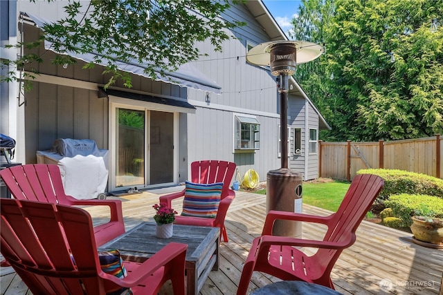 2711 Grampin Ct SE, Olympia, WA 98501 - view of wooden deck