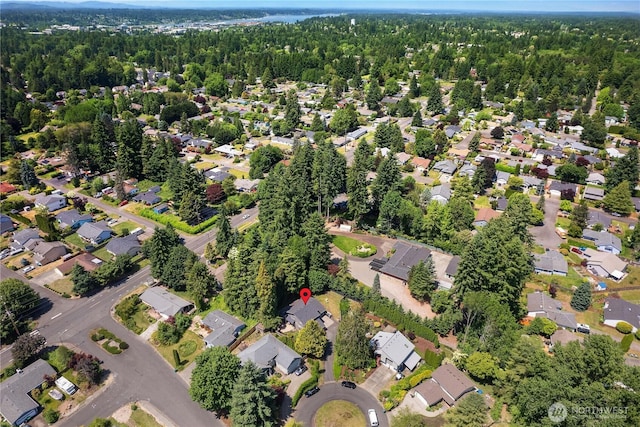2711 Grampin Ct SE, Olympia, WA 98501 - aerial view of property and surrounding area with nearby suburban area