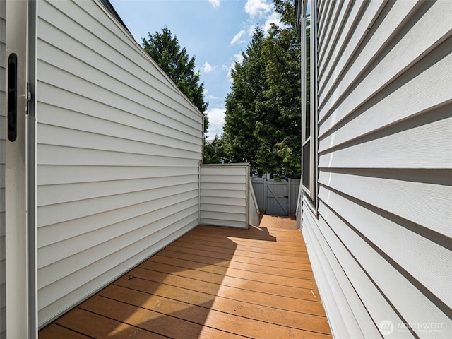 23501 112th Ave SE Unit M104, Kent, WA 98031 - view of wooden terrace