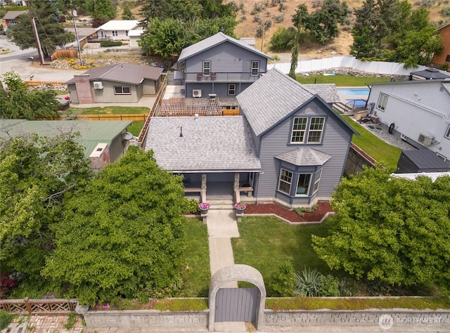 330 Highland Ave, Chelan, WA 98816 - aerial perspective of suburban area