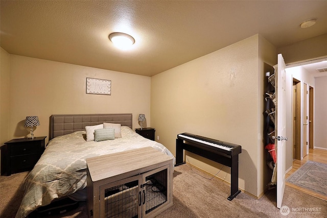 19523 71st Ave E, Spanaway, WA 98387 - carpeted bedroom with a textured ceiling