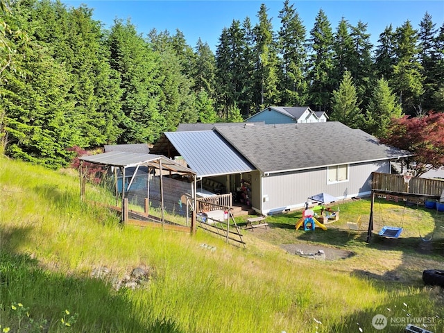 19523 71st Ave E, Spanaway, WA 98387 - view from above of property