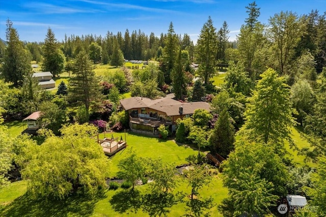 41506 292nd Way SE, Enumclaw, WA 98022 - view from above of property featuring a heavily wooded area