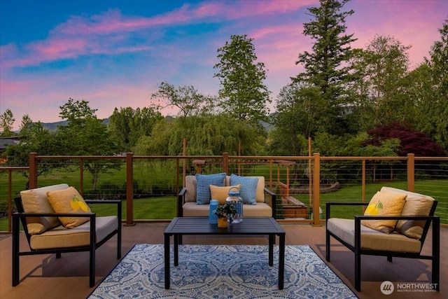 41506 292nd Way SE, Enumclaw, WA 98022 - view of patio with an outdoor hangout area