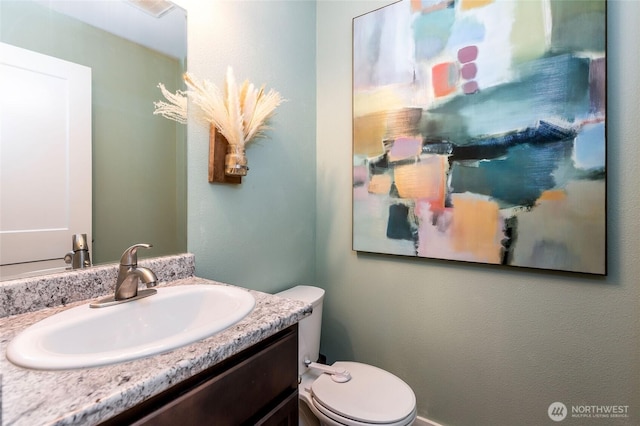 585 Finnegan Rdg, Friday Harbor, WA 98250 - bathroom with vanity and toilet