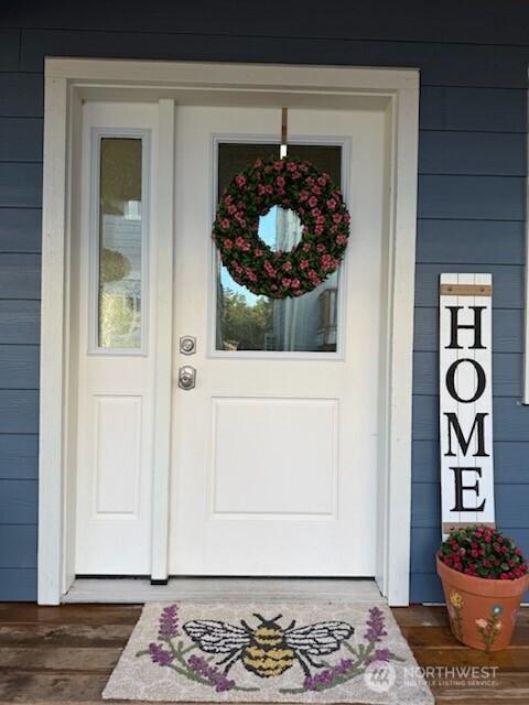 585 Finnegan Rdg, Friday Harbor, WA 98250 - entrance to property
