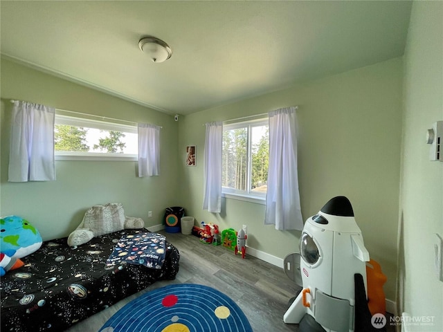 585 Finnegan Rdg, Friday Harbor, WA 98250 - bedroom with wood finished floors and baseboards