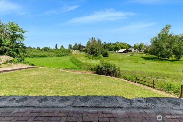 11207 16th St E, Edgewood, WA 98372 - view of yard featuring a view of rural / pastoral area