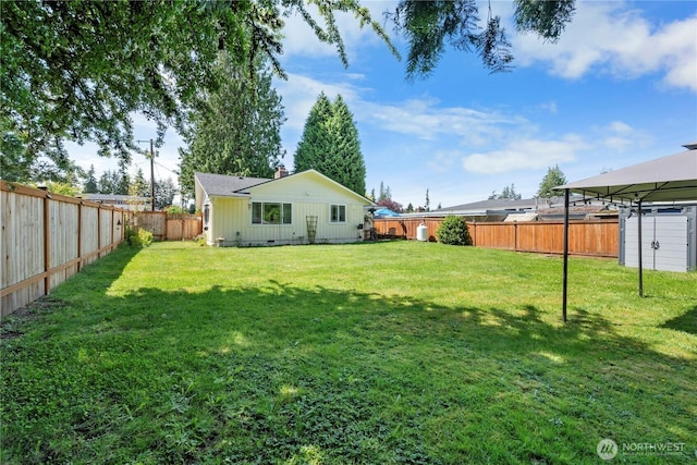 6901 Columbia Ct, Everett, WA 98203 - view of yard