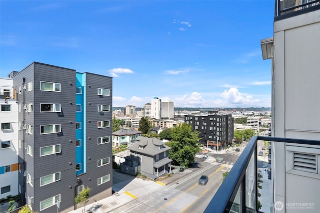 1501 Tacoma Ave S Unit 404, Tacoma, WA 98402 - balcony with a city view