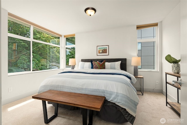 402 W Fulton St, Seattle, WA 98119 - bedroom with carpet and baseboards