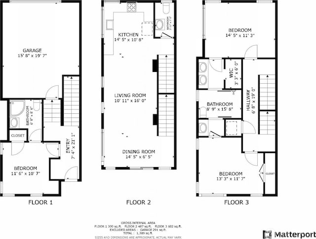402 W Fulton St, Seattle, WA 98119 - view of room layout