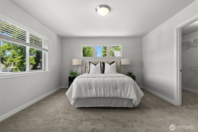 16152 8th Ave E, Spanaway, WA 98387 - carpeted bedroom featuring multiple windows and a spacious closet