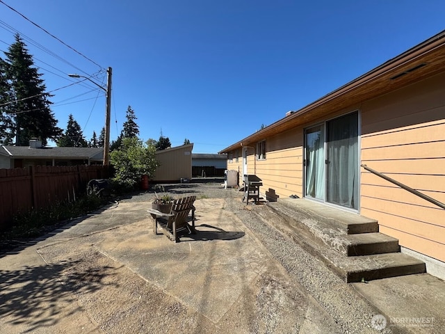 12010 2nd Ave SW, Seattle, WA 98146 - view of patio / terrace with entry steps and area for grilling