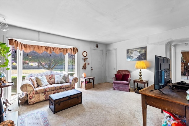 354 Farallone Ave, Fircrest, WA 98466 - view of carpeted living area