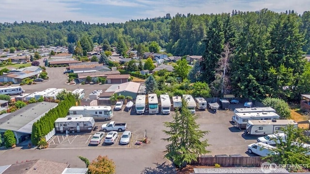 1402 22nd St NE Unit 515, Auburn, WA 98002 - aerial view of residential area featuring a forest