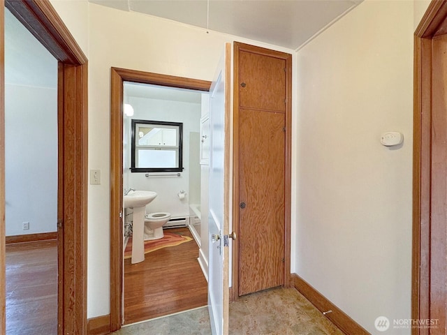1025 W 6th St, Port Angeles, WA 98363 - bathroom featuring baseboards