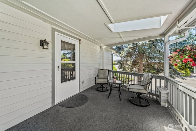 1402 22nd St NE Unit 438, Auburn, WA 98002 - porch with an AC wall unit