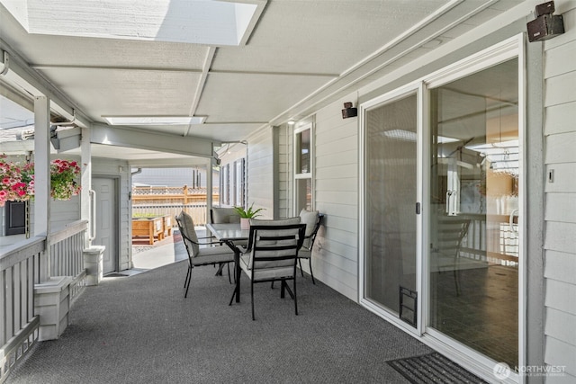 1402 22nd St NE Unit 438, Auburn, WA 98002 - view of patio featuring outdoor dining area