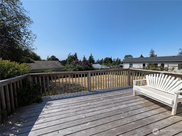201 Hemlock St, Orcas Island, WA 98245 - view of deck