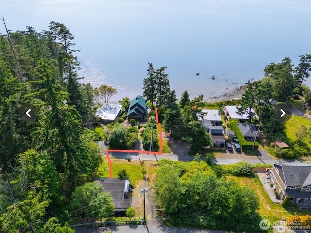 18482 Pull And Be Damned Rd, La Conner, WA 98257 - aerial view of residential area with a large body of water