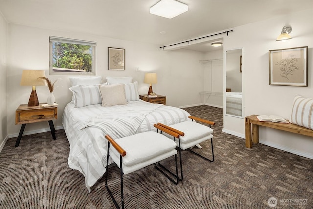 5011 5th Ave NE, Seattle, WA 98105 - carpeted bedroom featuring baseboards