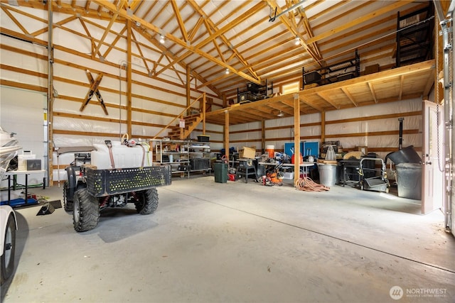 134 Borealis Ln, Manson, WA 98831 - view of garage