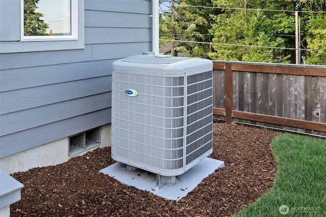 9645 7th Ave SE, Lacey, WA 98513 - exterior view of a central AC unit