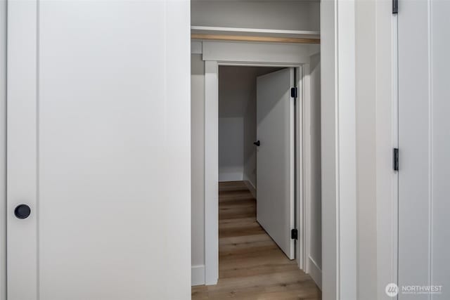 3848 Marine Way, Bellingham, WA 98225 - hall featuring light wood finished floors