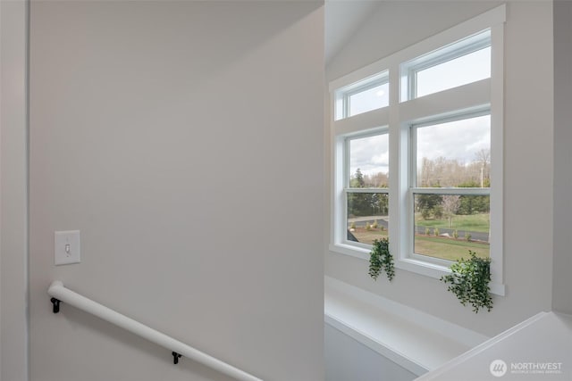 3848 Marine Way, Bellingham, WA 98225 - bathroom with lofted ceiling