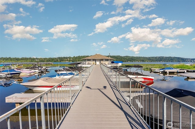 17109 NE 45th St Unit 36, Redmond, WA 98052 - dock with a water view