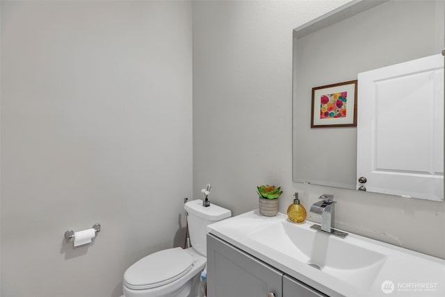 15834 205th Ave E, Bonney Lake, WA 98391 - half bathroom featuring vanity and toilet