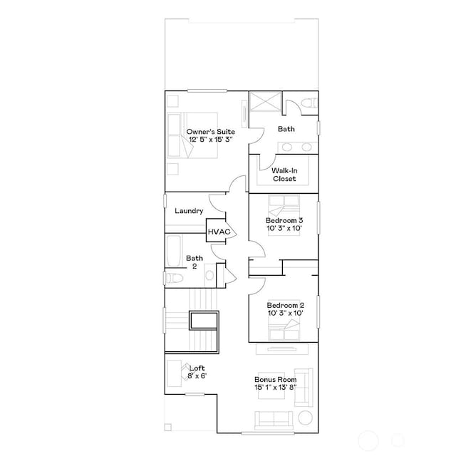 15834 205th Ave E, Bonney Lake, WA 98391 - property floor plan