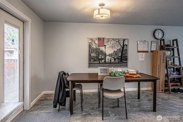 22901 114th Way SE, Kent, WA 98031 - dining room with carpet flooring and baseboards