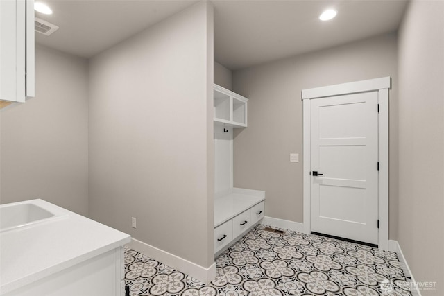 2446 64th Ave NW, Olympia, WA 98502 - mudroom featuring baseboards and recessed lighting