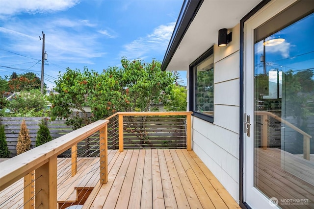 4619 SW Genesee St, Seattle, WA 98116 - view of deck