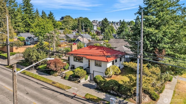 4619 SW Genesee St, Seattle, WA 98116 - view from above of property