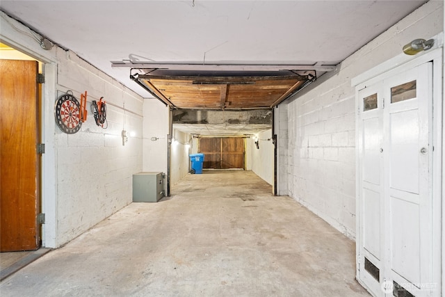 8608 16th Ave SW, Seattle, WA 98106 - basement featuring concrete block wall