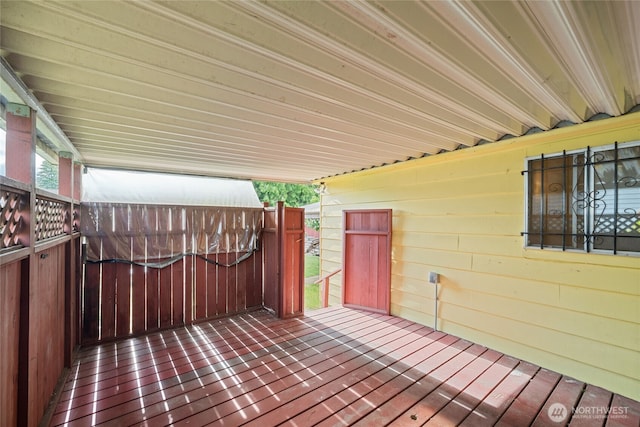 8608 16th Ave SW, Seattle, WA 98106 - view of wooden terrace